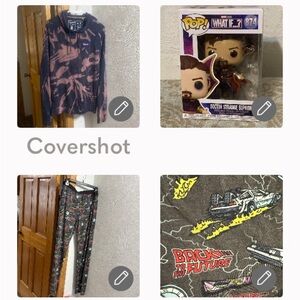 Patagonia 💯% cotton+Funko DrStrange ⭐️874+Back to the Future lounge pant XL